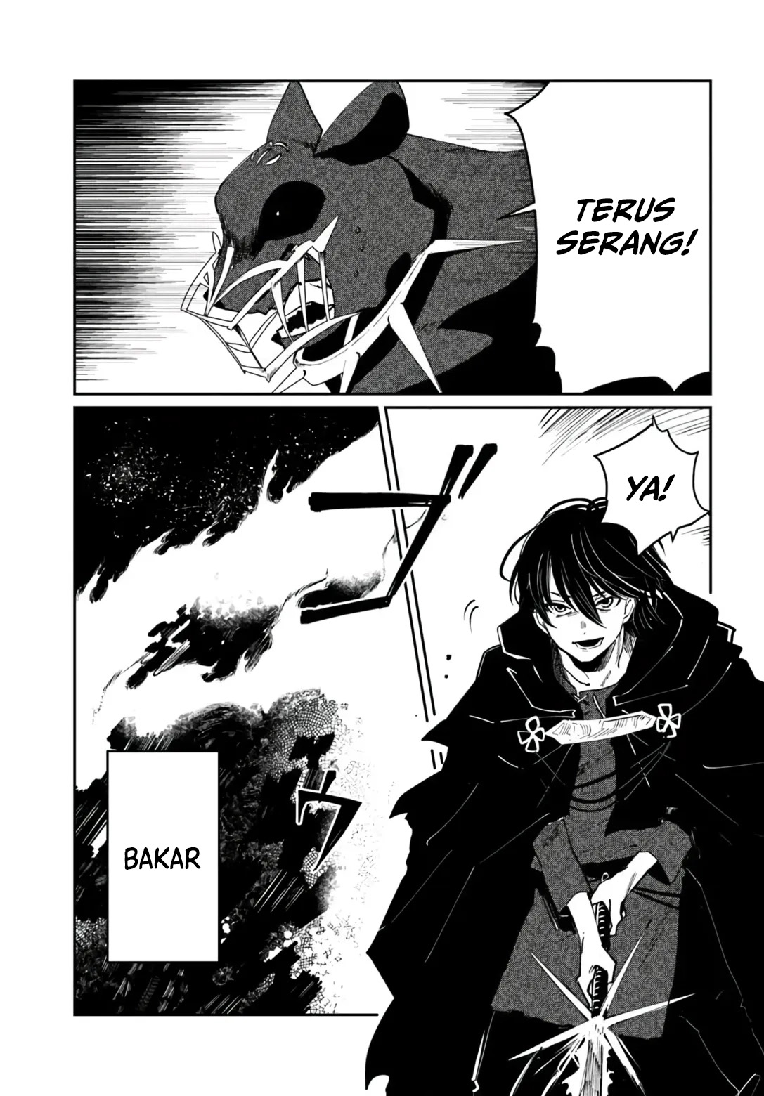 Shiou no Kikan: Motoyuusha no Ore, Jibun ga Soshiki shita Chuuni Himitsu Kessha wo Tomeru Tame ni Futatabi Isekai ni Shoukan sareteshimau Chapter 6 - halaman 24