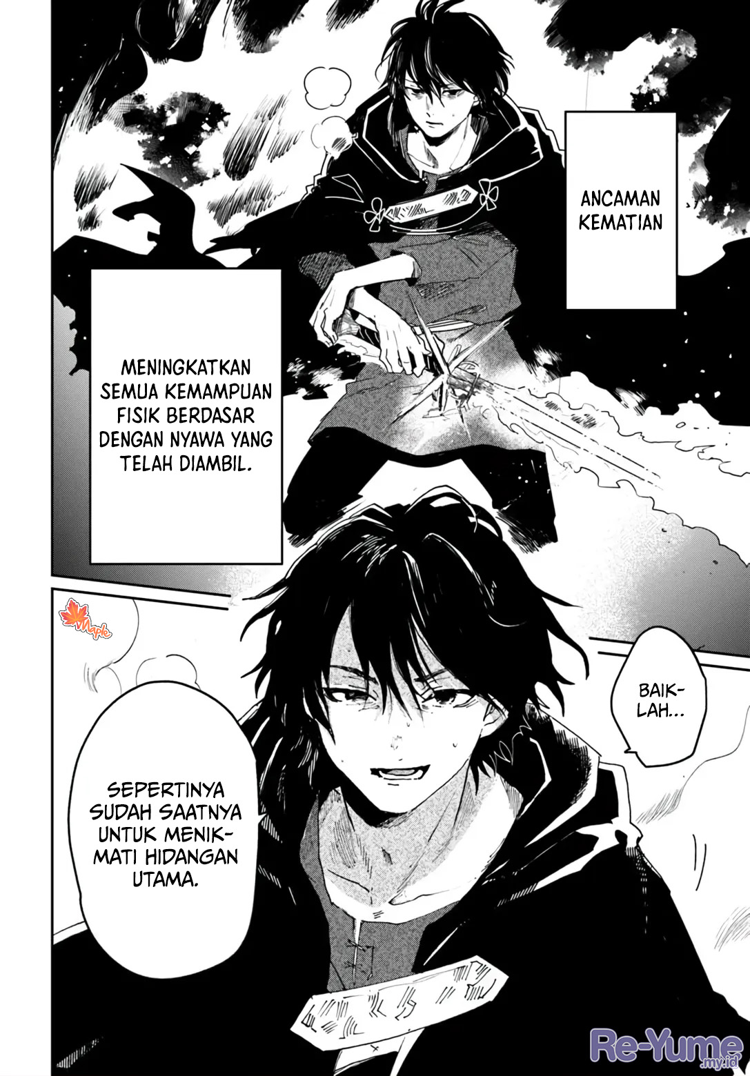 Shiou no Kikan: Motoyuusha no Ore, Jibun ga Soshiki shita Chuuni Himitsu Kessha wo Tomeru Tame ni Futatabi Isekai ni Shoukan sareteshimau Chapter 6 - halaman 33