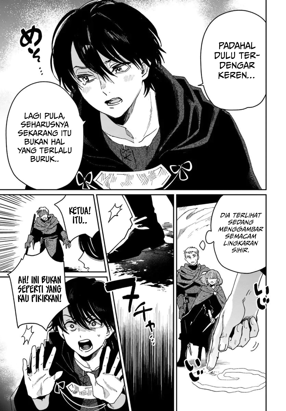 Shiou no Kikan: Motoyuusha no Ore, Jibun ga Soshiki shita Chuuni Himitsu Kessha wo Tomeru Tame ni Futatabi Isekai ni Shoukan sareteshimau Chapter 7 - halaman 24