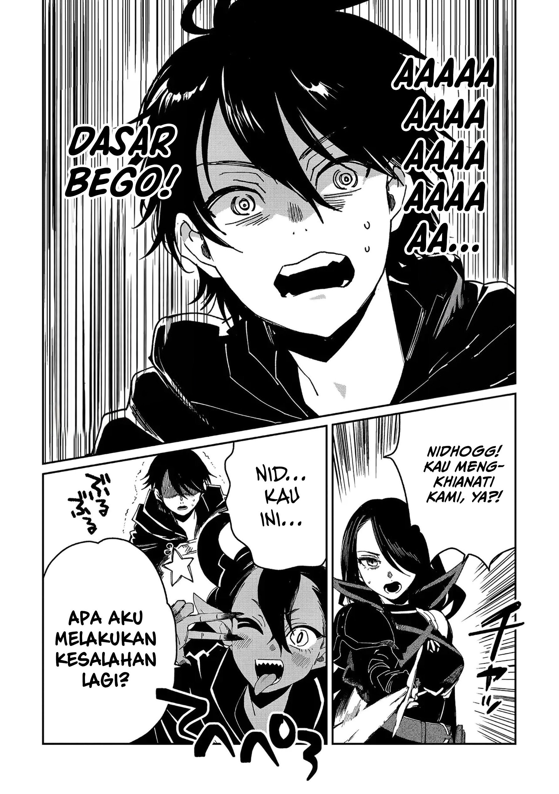 Shiou no Kikan: Motoyuusha no Ore, Jibun ga Soshiki shita Chuuni Himitsu Kessha wo Tomeru Tame ni Futatabi Isekai ni Shoukan sareteshimau Chapter 8 - halaman 12