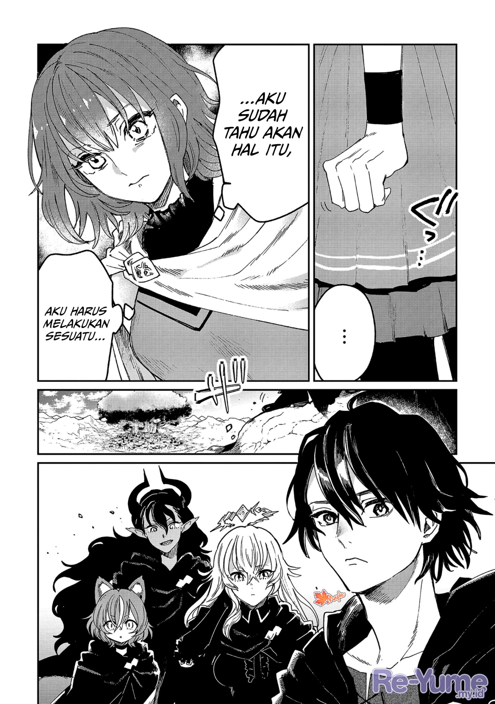Shiou no Kikan: Motoyuusha no Ore, Jibun ga Soshiki shita Chuuni Himitsu Kessha wo Tomeru Tame ni Futatabi Isekai ni Shoukan sareteshimau Chapter 9 - halaman 33