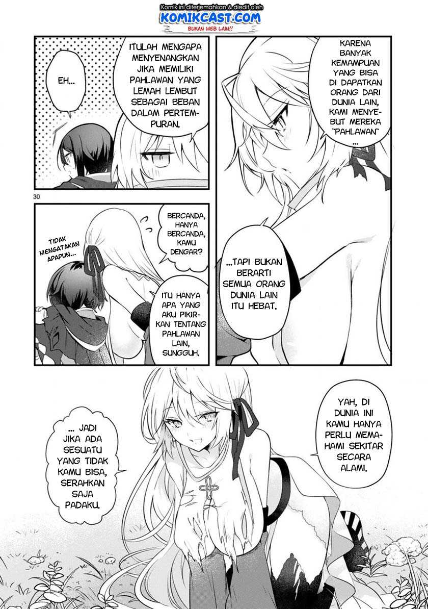 Shiro Majutsushi wa Yuusha no Level wo Agetakunai Chapter 1 - halaman 31