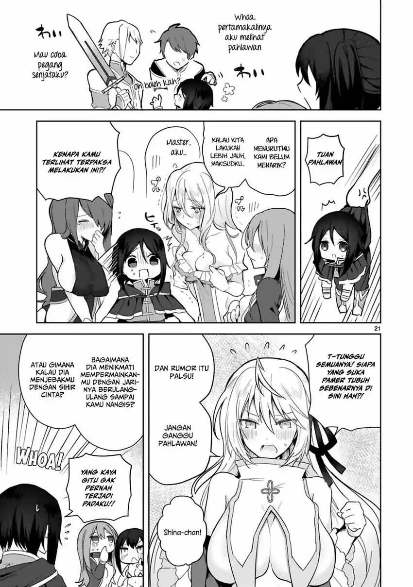 Shiro Majutsushi wa Yuusha no Level wo Agetakunai Chapter 3 - halaman 23
