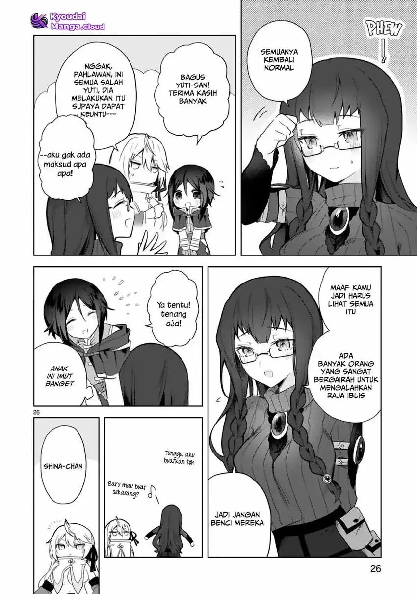 Shiro Majutsushi wa Yuusha no Level wo Agetakunai Chapter 3 - halaman 28