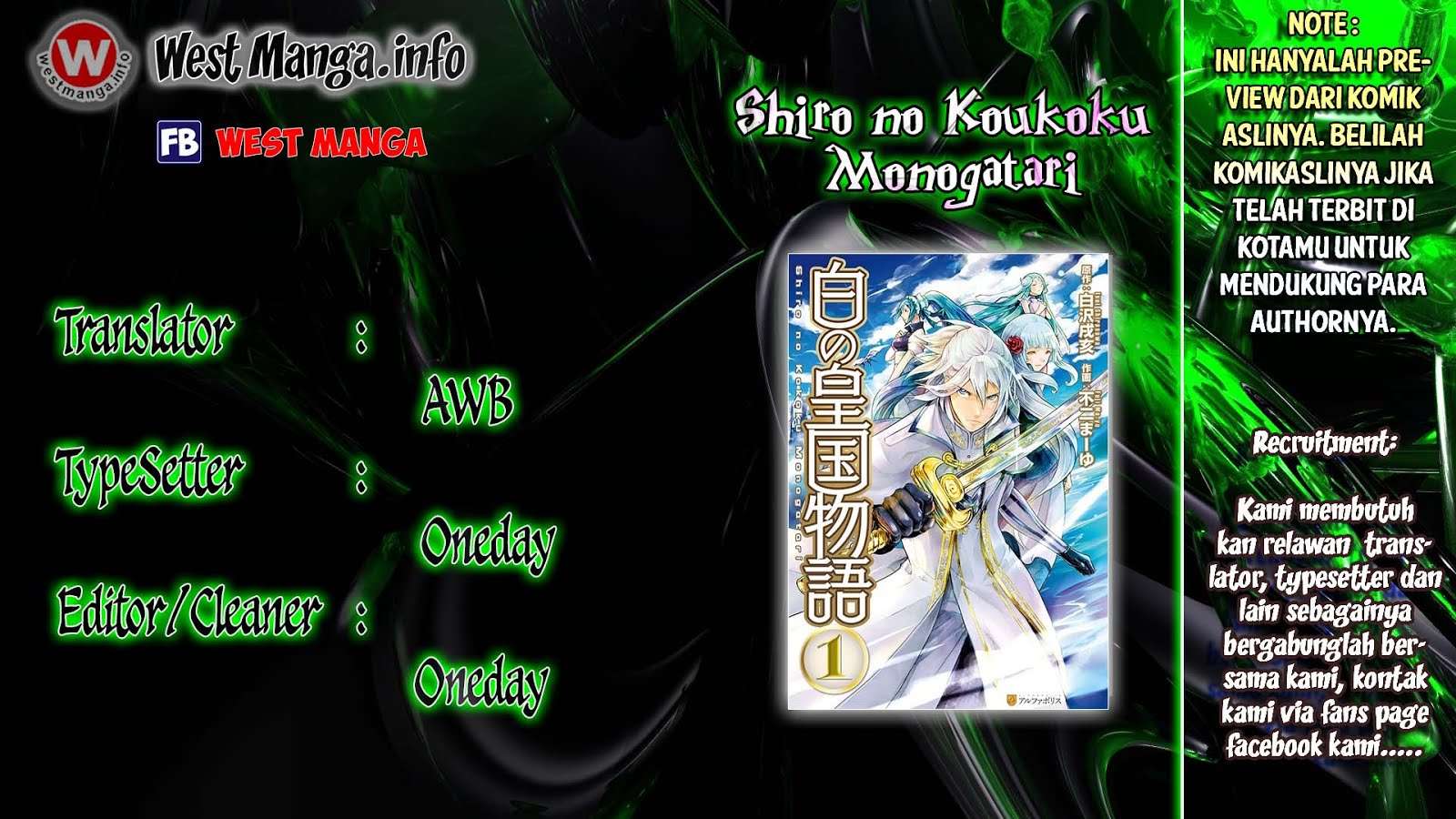 Shiro no Koukoku Monogatari Chapter 53 - halaman 2