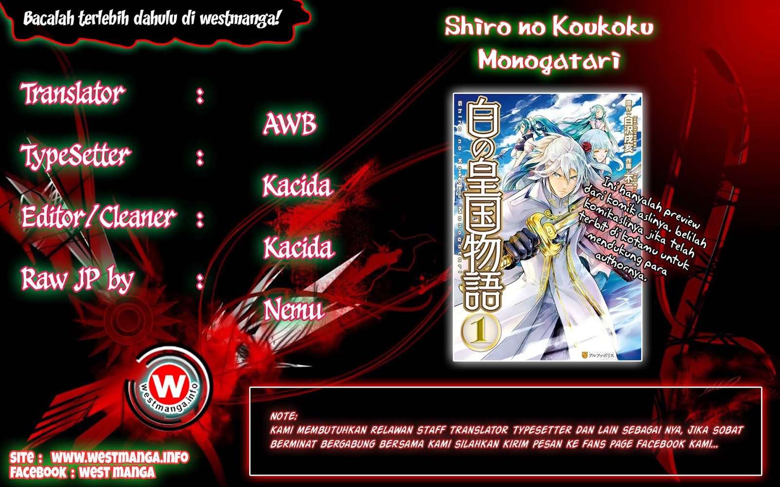 Shiro no Koukoku Monogatari Chapter 57 - halaman 2