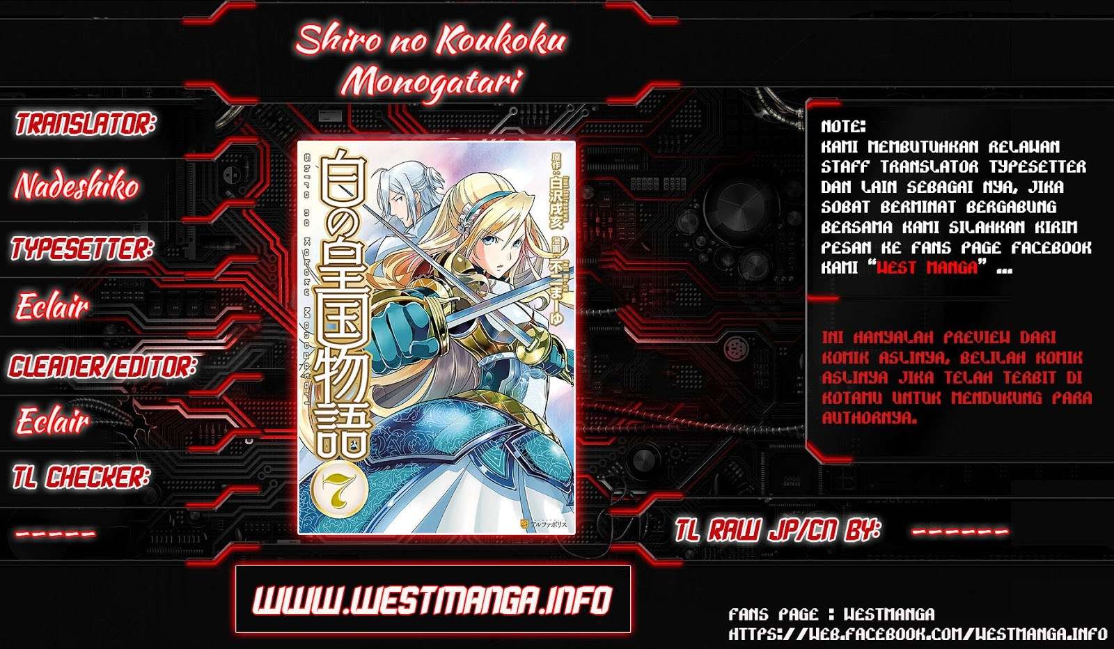 Shiro no Koukoku Monogatari Chapter 64 - halaman 2