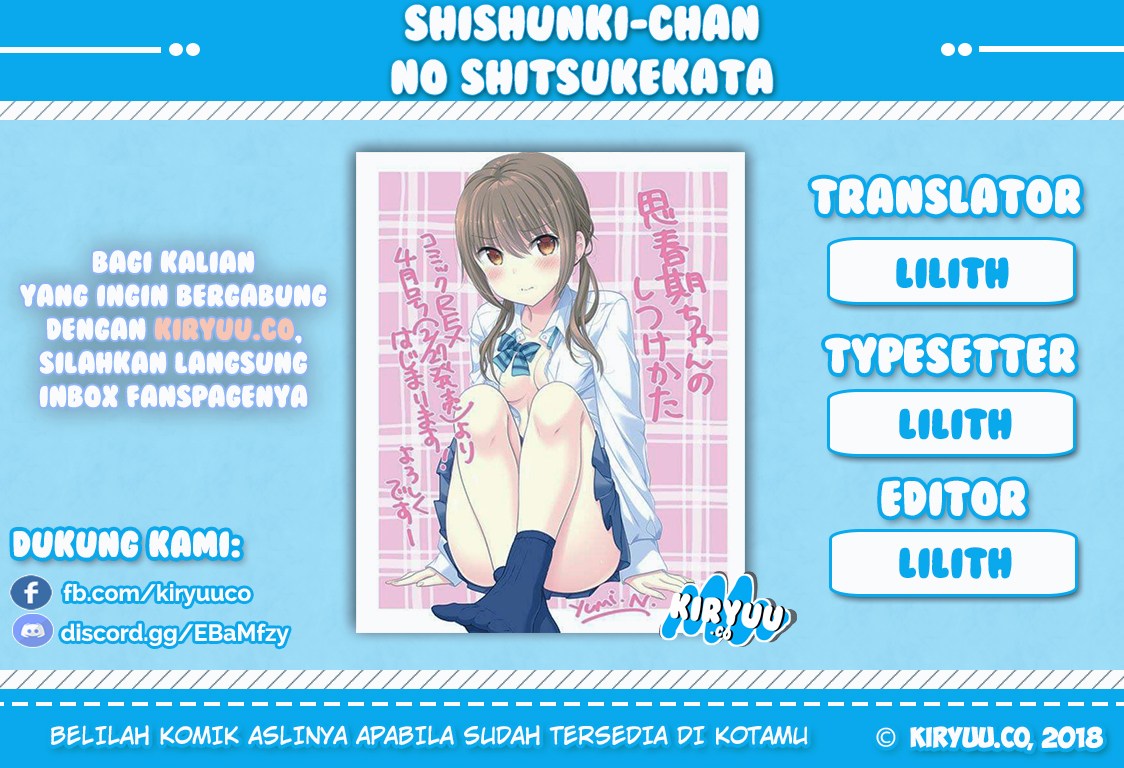 Shishunki-chan no Shitsukekata Chapter 1 - halaman 2