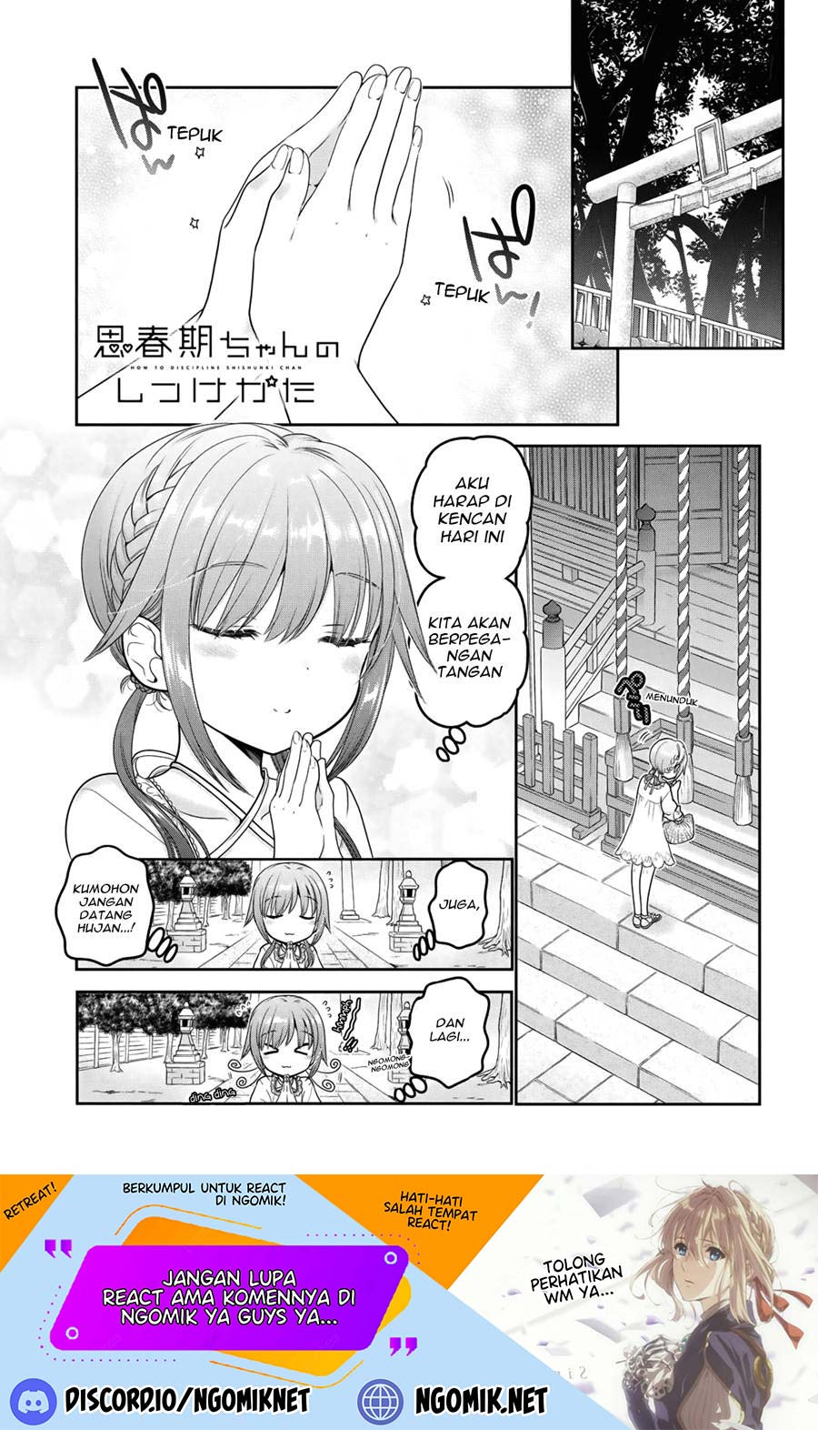 Shishunki-chan no Shitsukekata Chapter 18 - halaman 2