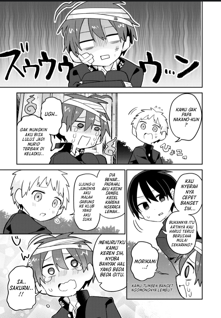 Shishunki to Danshikou!? to Nakano-kun Chapter 1 - halaman 15