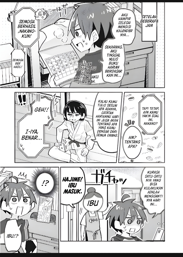 Shishunki to Danshikou!? to Nakano-kun Chapter 11 - halaman 14