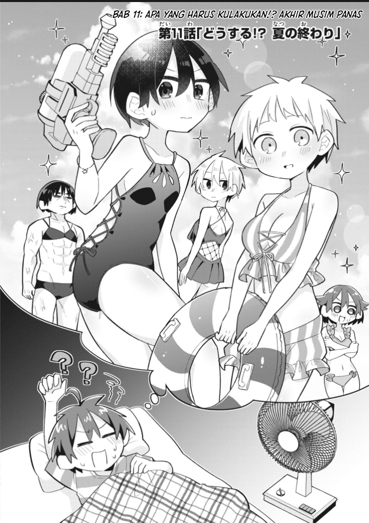 Shishunki to Danshikou!? to Nakano-kun Chapter 11 - halaman 3