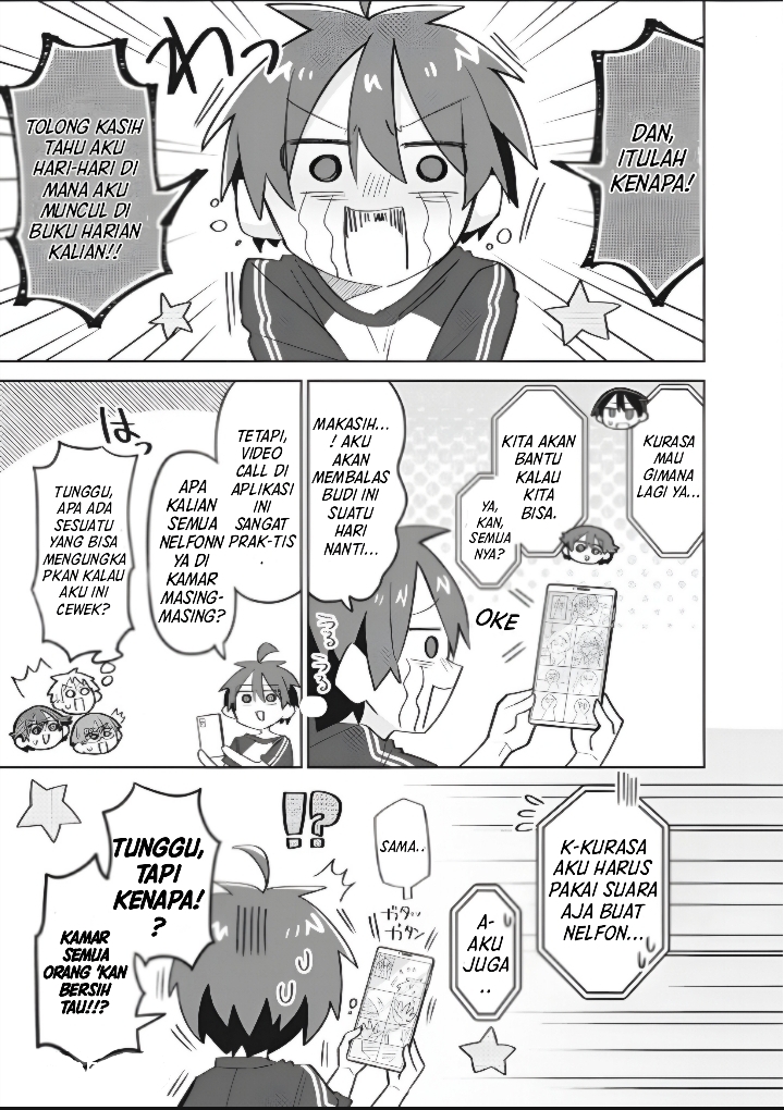 Shishunki to Danshikou!? to Nakano-kun Chapter 11 - halaman 4