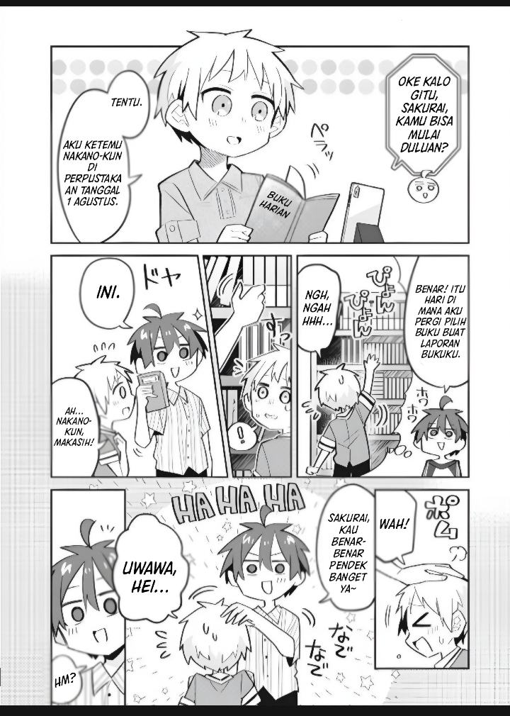 Shishunki to Danshikou!? to Nakano-kun Chapter 11 - halaman 5