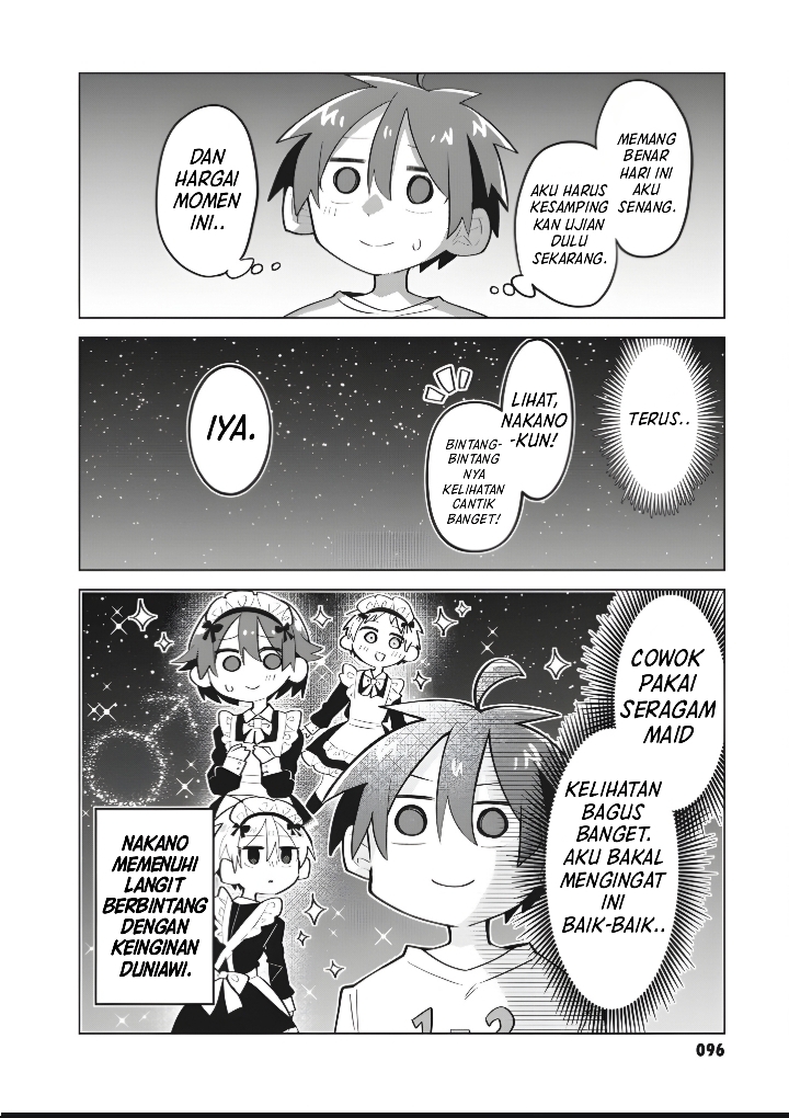Shishunki to Danshikou!? to Nakano-kun Chapter 13 - halaman 17