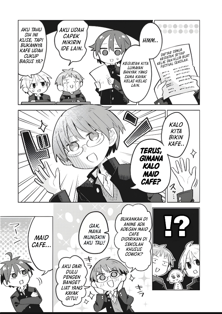 Shishunki to Danshikou!? to Nakano-kun Chapter 13 - halaman 4