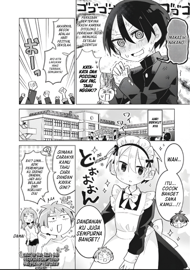 Shishunki to Danshikou!? to Nakano-kun Chapter 13 - halaman 9
