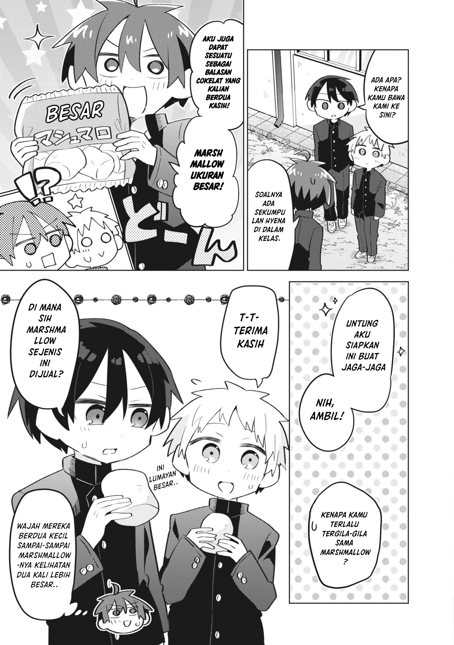 Shishunki to Danshikou!? to Nakano-kun Chapter 16.5 - halaman 14