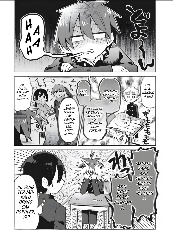 Shishunki to Danshikou!? to Nakano-kun Chapter 16 - halaman 2
