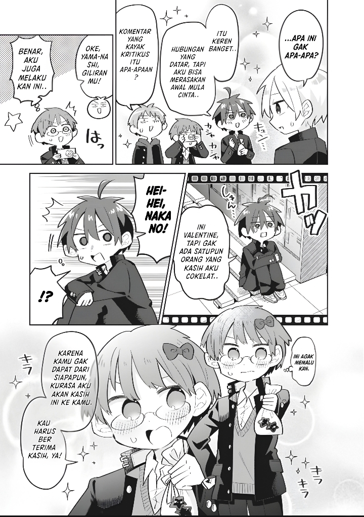 Shishunki to Danshikou!? to Nakano-kun Chapter 16 - halaman 6