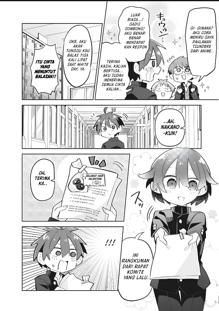 Shishunki to Danshikou!? to Nakano-kun Chapter 16 - halaman 7