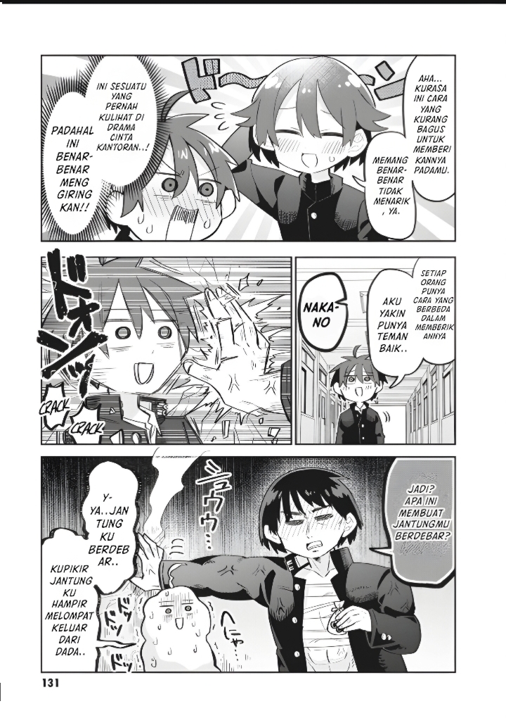 Shishunki to Danshikou!? to Nakano-kun Chapter 16 - halaman 8