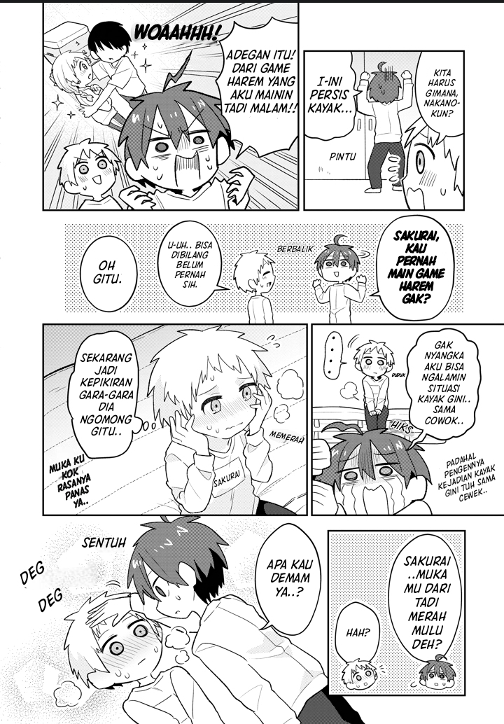 Shishunki to Danshikou!? to Nakano-kun Chapter 2 - halaman 12