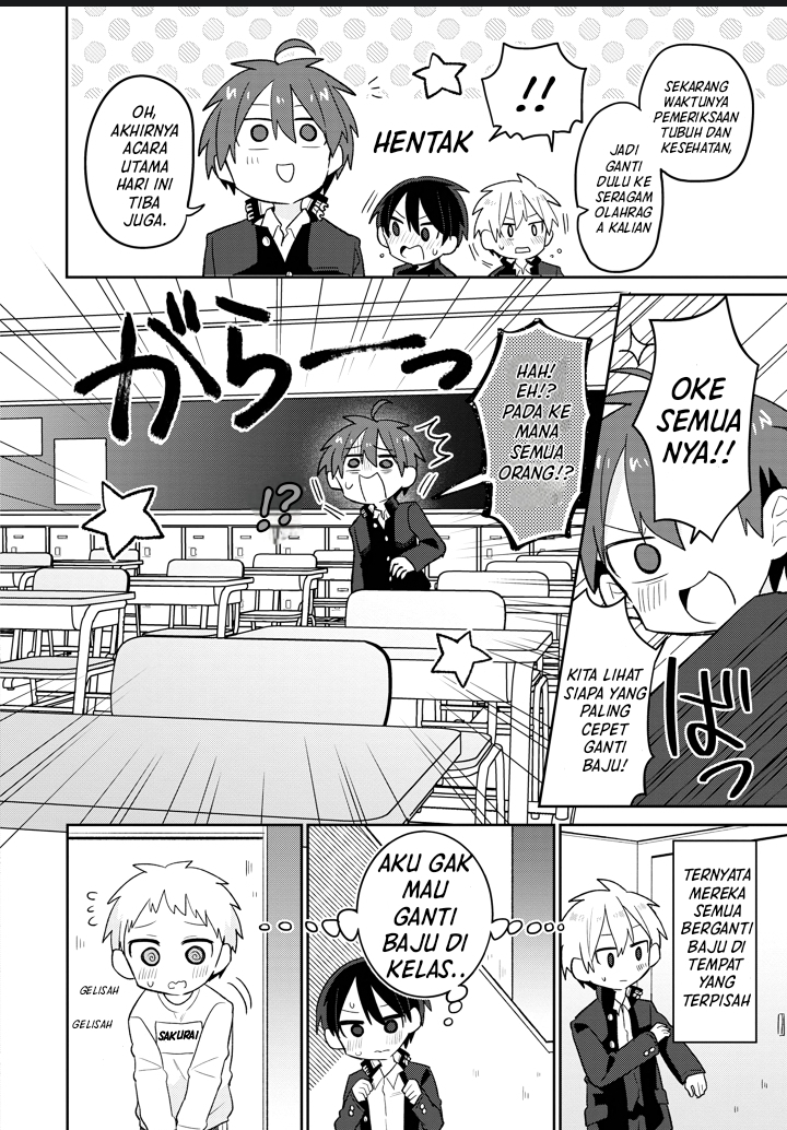 Shishunki to Danshikou!? to Nakano-kun Chapter 2 - halaman 6