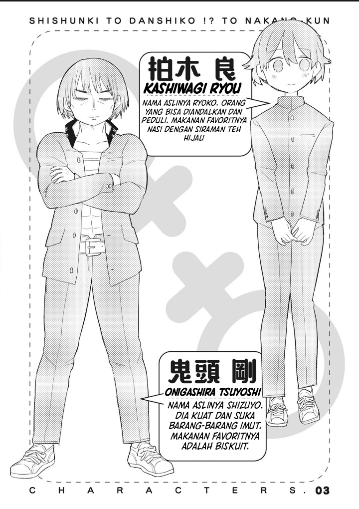 Shishunki to Danshikou!? to Nakano-kun Chapter 7.5 - halaman 11