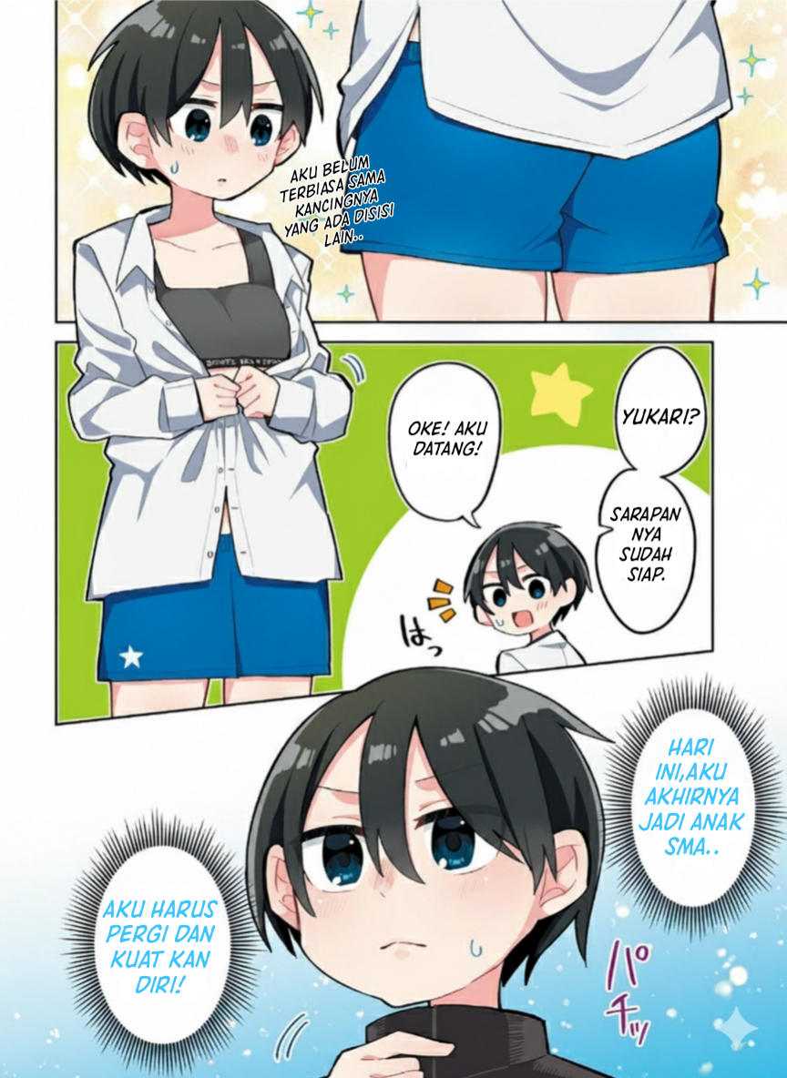 Shishunki to Danshikou!? to Nakano-kun Chapter 7.5 - halaman 3