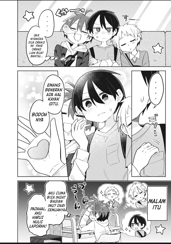 Shishunki to Danshikou!? to Nakano-kun Chapter 7 - halaman 16