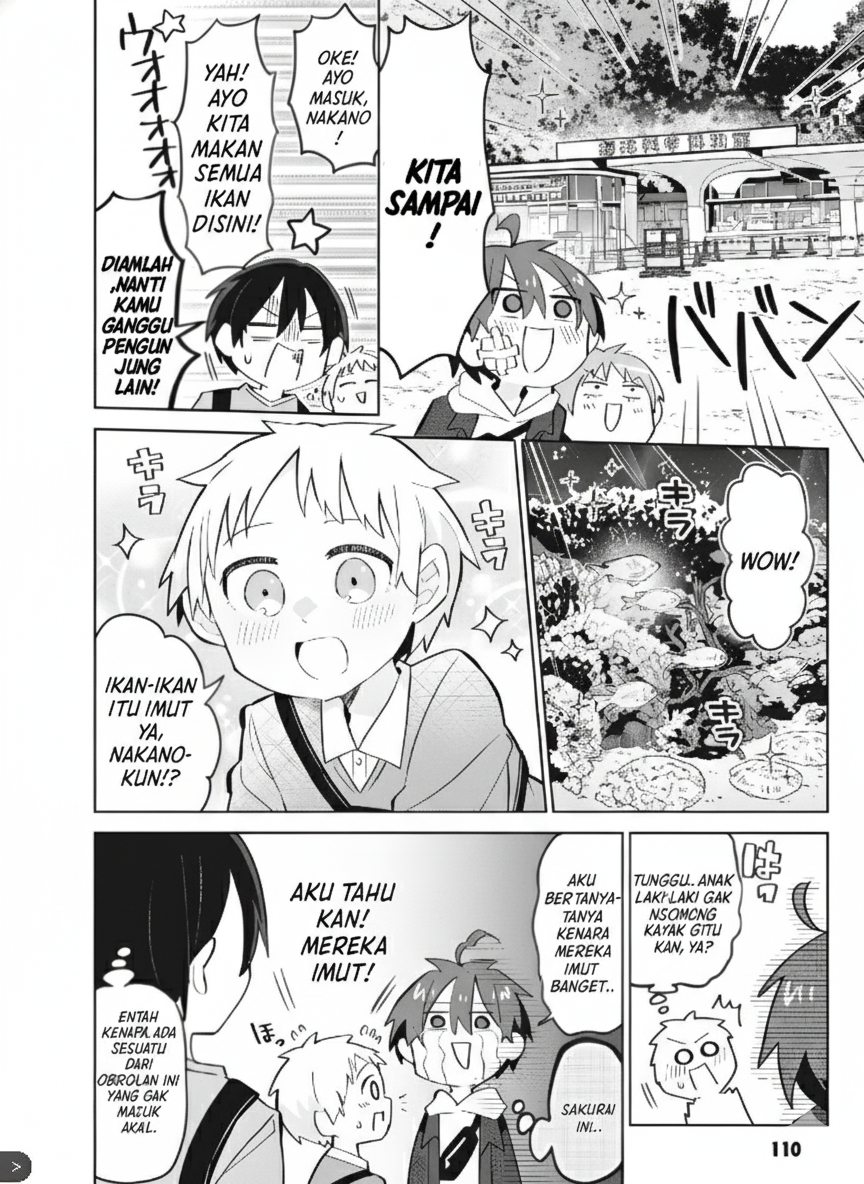 Shishunki to Danshikou!? to Nakano-kun Chapter 7 - halaman 4