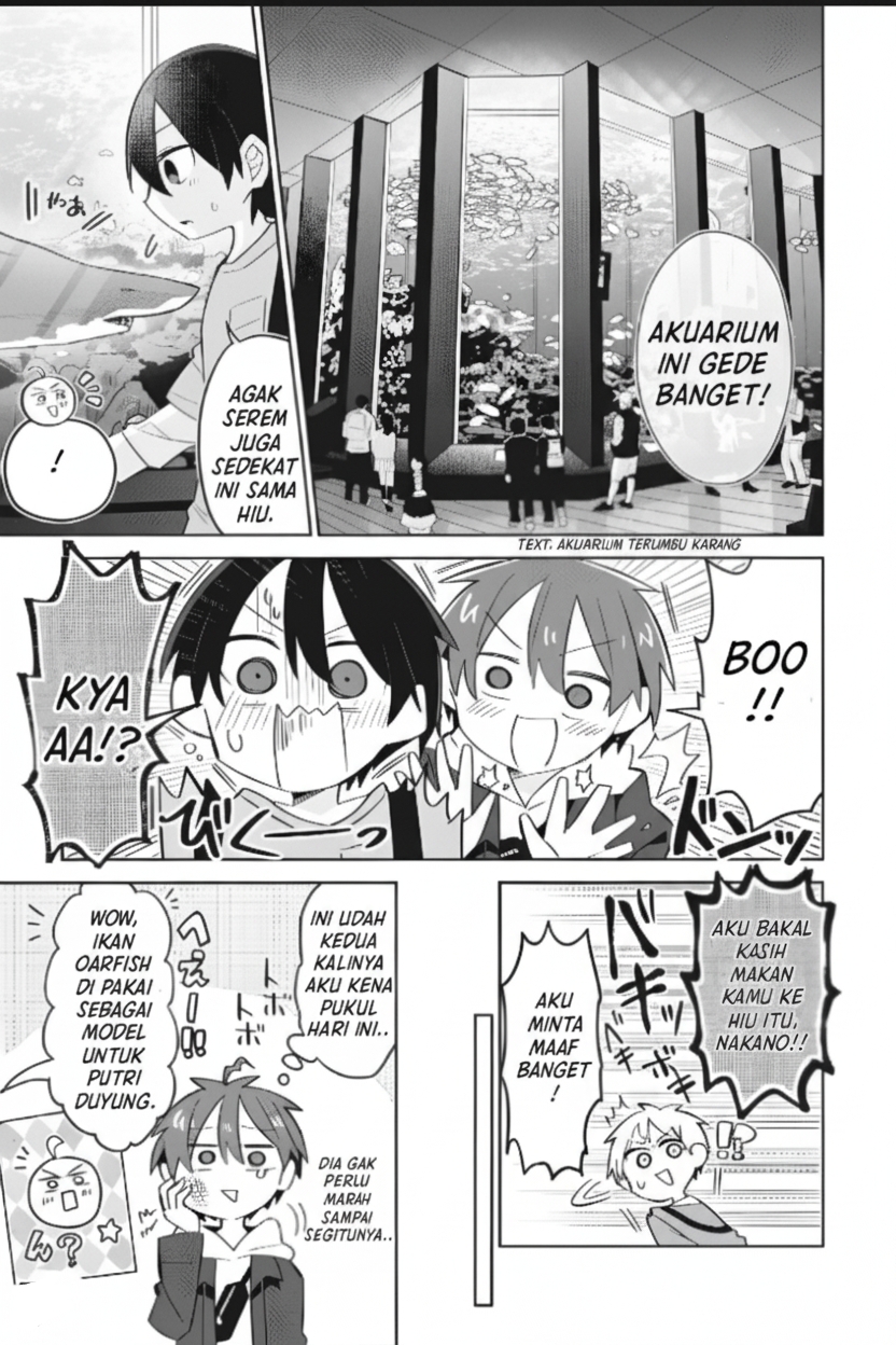 Shishunki to Danshikou!? to Nakano-kun Chapter 7 - halaman 7