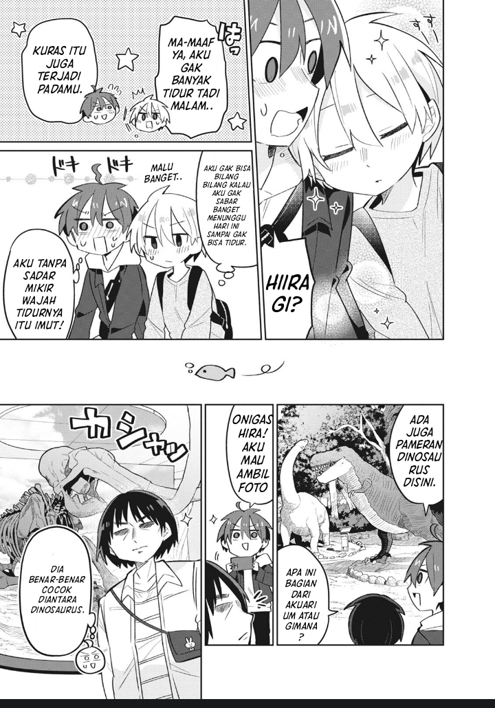 Shishunki to Danshikou!? to Nakano-kun Chapter 7 - halaman 9