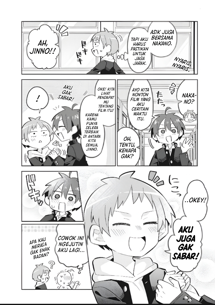 Shishunki to Danshikou!? to Nakano-kun Chapter 8 - halaman 11