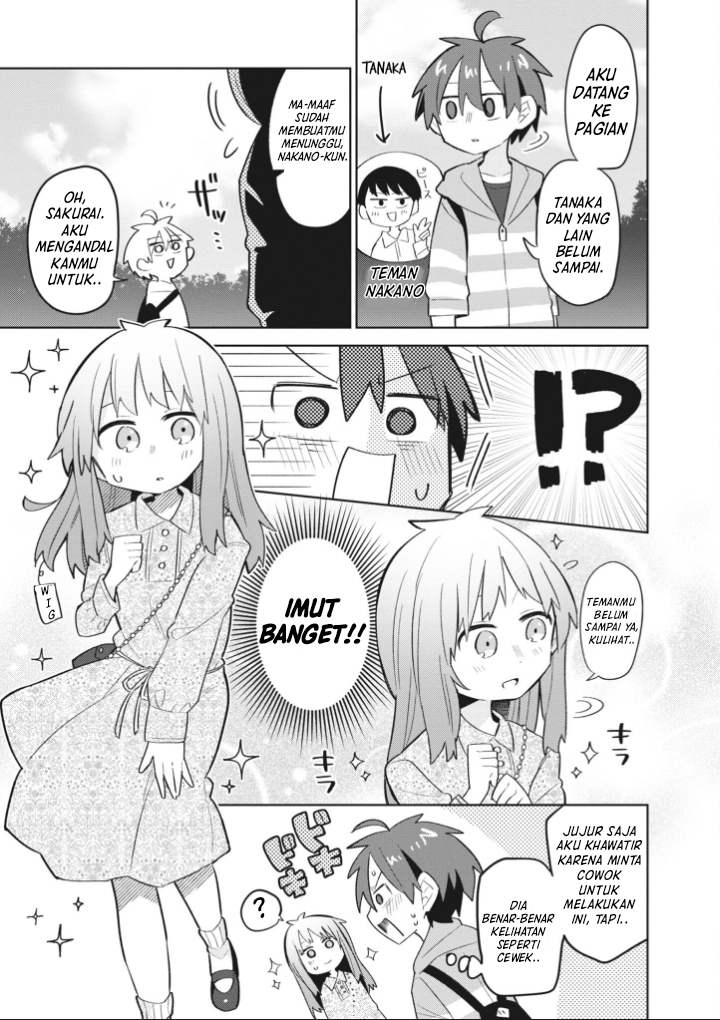 Shishunki to Danshikou!? to Nakano-kun Chapter 9 - halaman 5