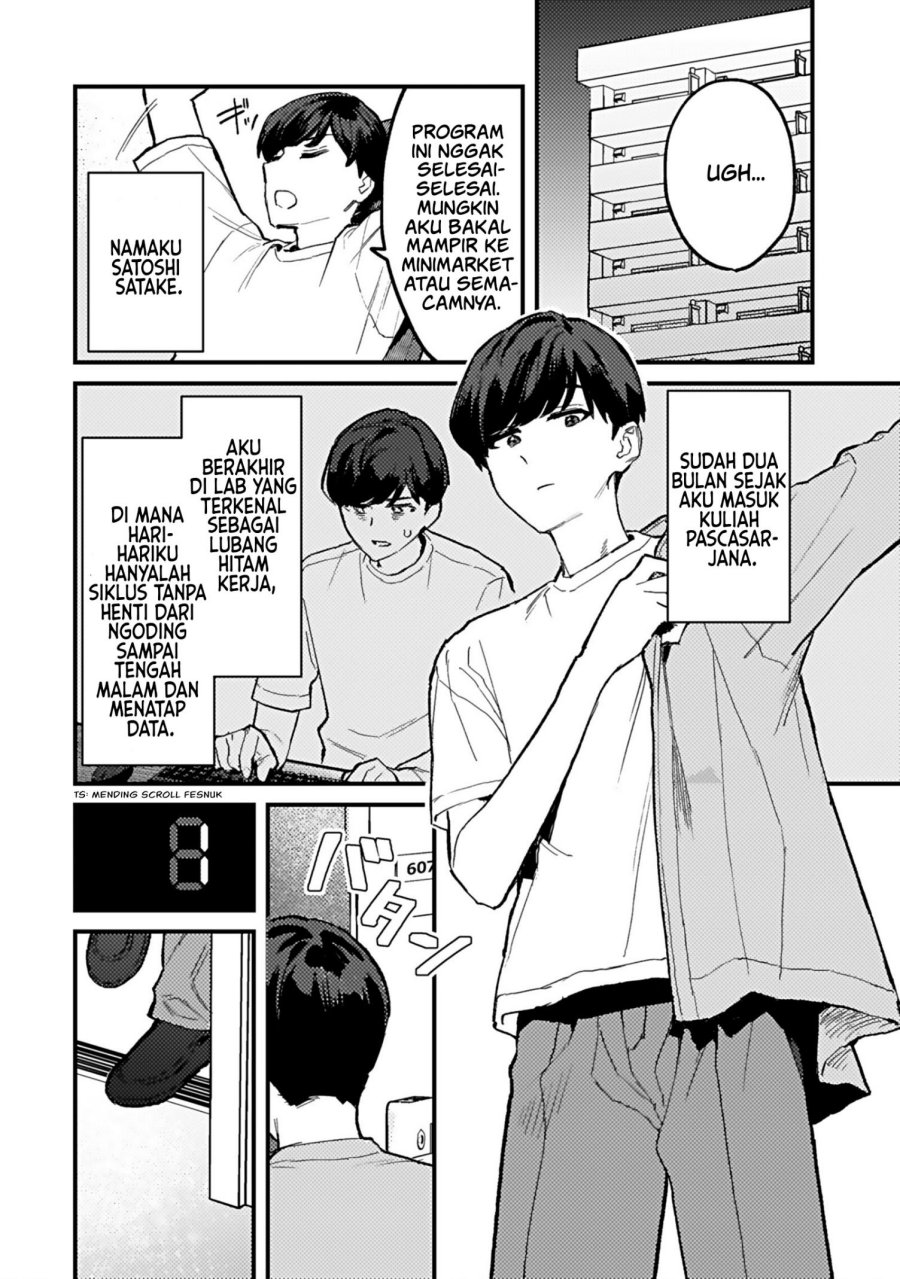 Shita no Kai ni Sundeiru Hikikomori Bishojo wa Ote Jimusho no Shinjin Vtuber Deshita Chapter 1 - halaman 3