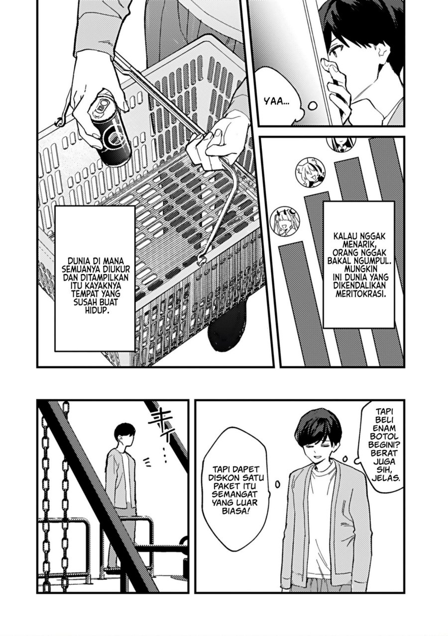 Shita no Kai ni Sundeiru Hikikomori Bishojo wa Ote Jimusho no Shinjin Vtuber Deshita Chapter 1 - halaman 7
