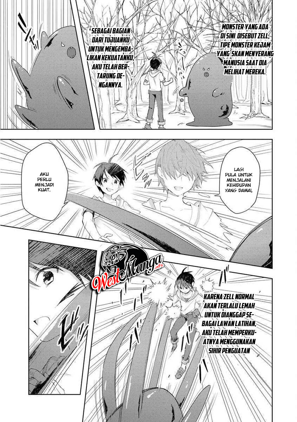 Shitennou Saijaku Datta Ore. Tensei shita node Heion na Seikatsu wo Nozomu Chapter 1 - halaman 12