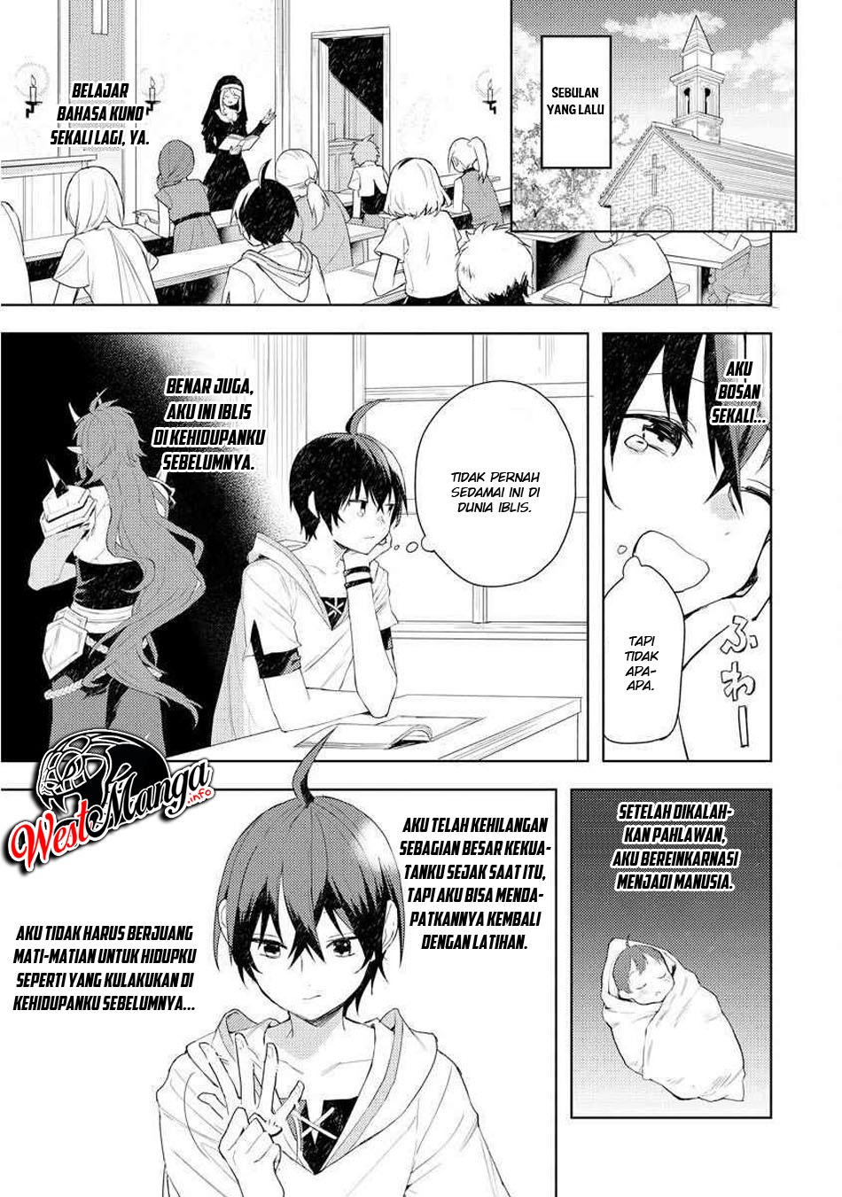 Shitennou Saijaku Datta Ore. Tensei shita node Heion na Seikatsu wo Nozomu Chapter 1 - halaman 8