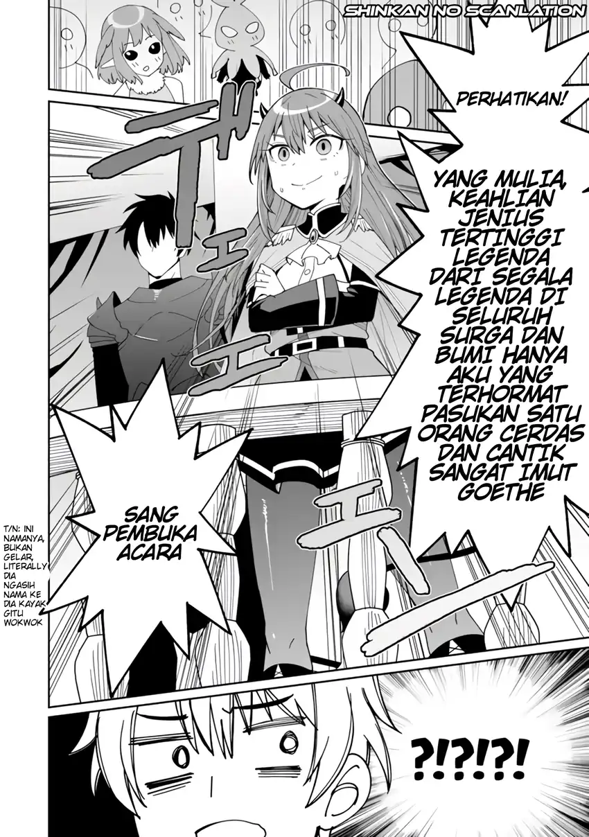 Shitennou Saijaku no Jiritsu Keikaku Chapter 3 - halaman 21