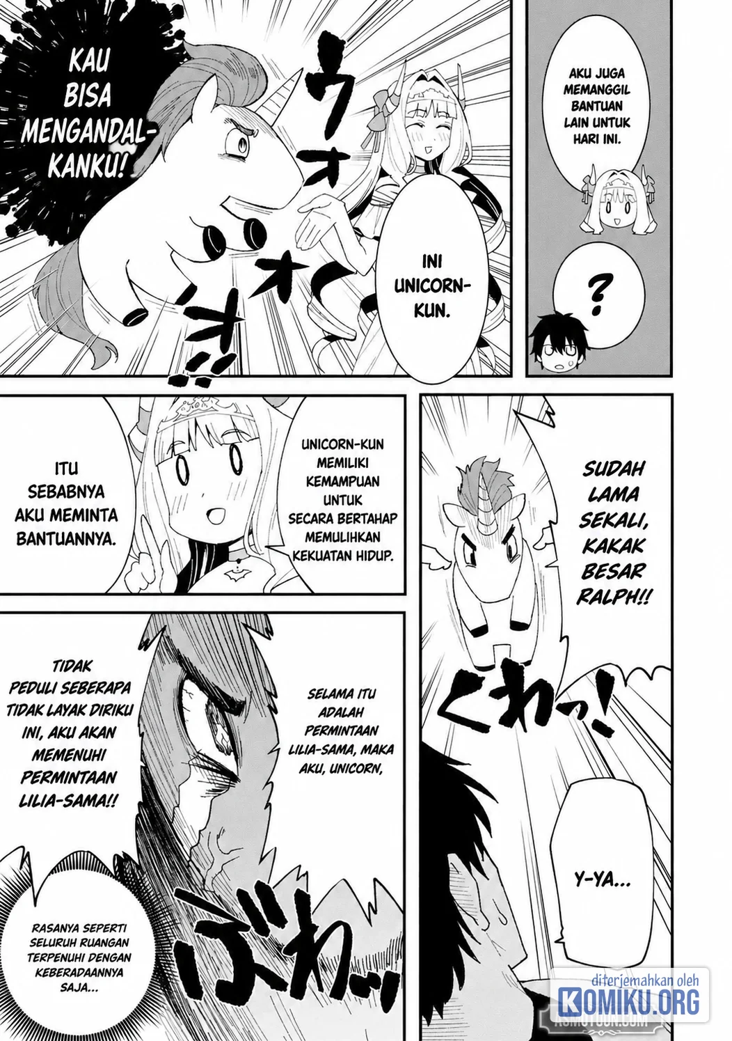 Shitennou Saijaku no Jiritsu Keikaku Chapter 5 - halaman 6