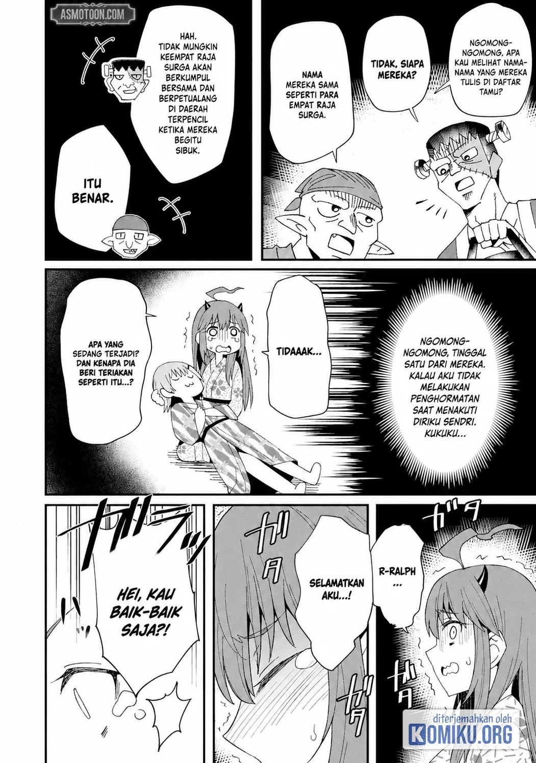 Shitennou Saijaku no Jiritsu Keikaku Chapter 6 - halaman 27