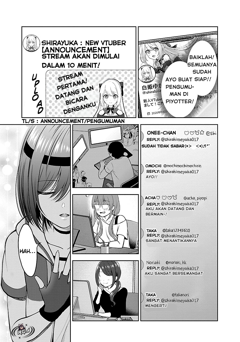 Shitsuren shita node VTuber Hajimetara Toshiue no Oneesan ni Motemashita Chapter 4 - halaman 30