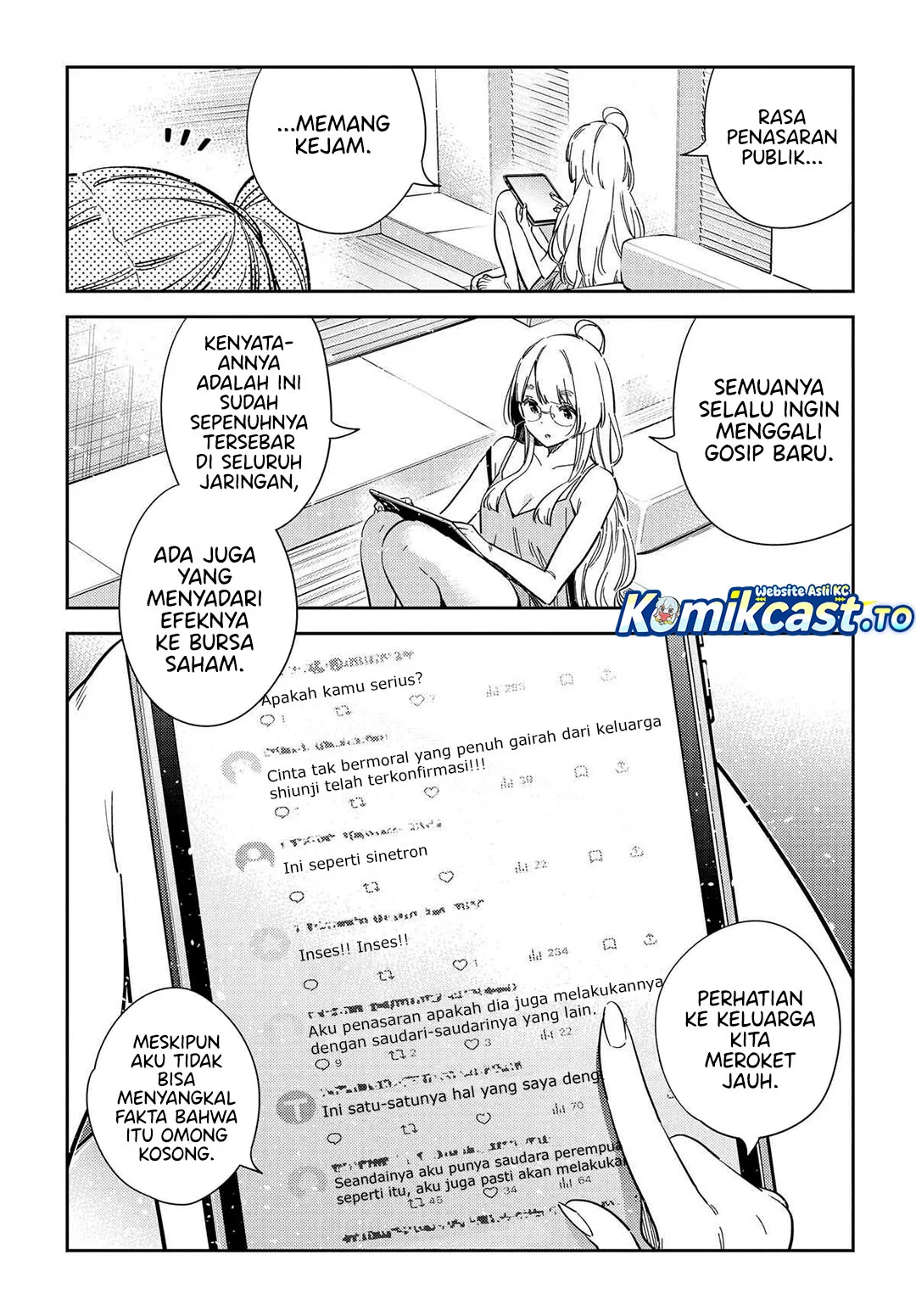 Shiunji-ke no Kodomotachi Chapter 69 - halaman 15