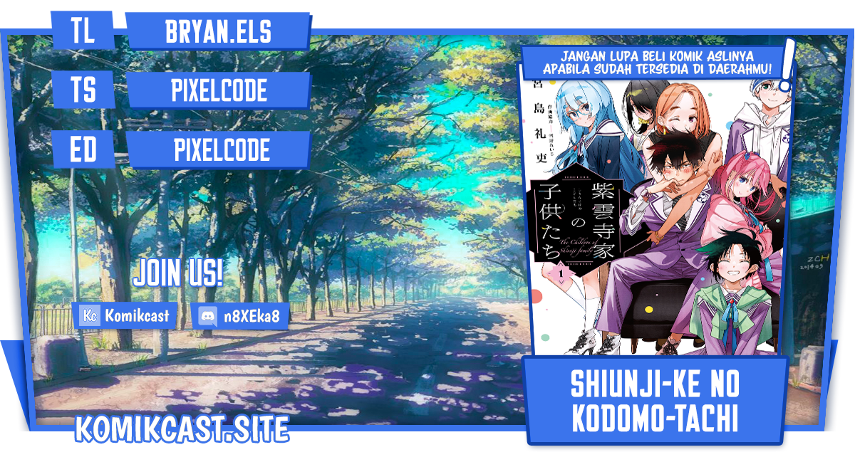 Shiunji-ke no Kodomotachi Chapter 8 - halaman 1
