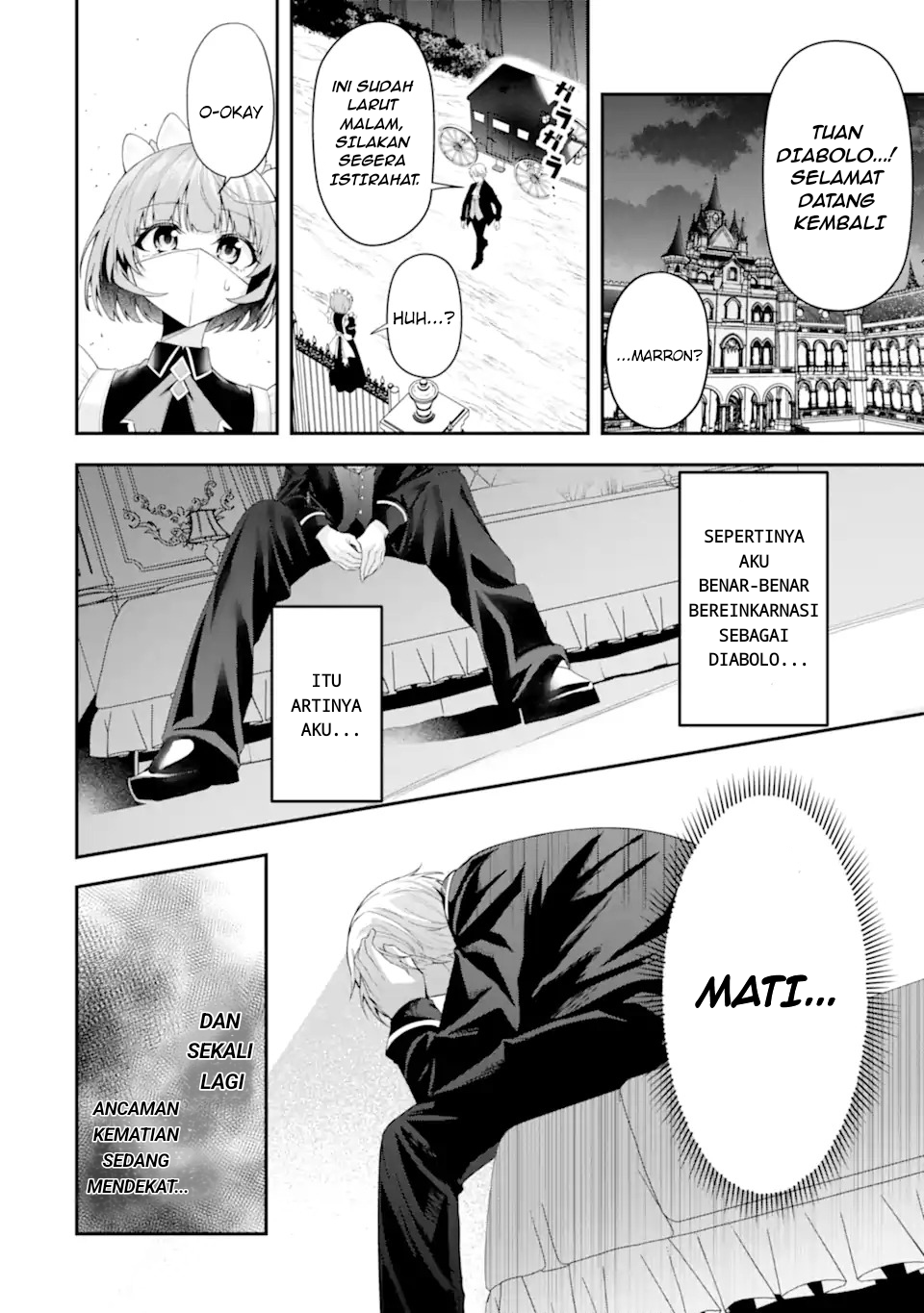 Shokei Flag no Akuyaku Kizoku ni Tensei shita ga, Shinitakunai node Yami Mahou wo Kiwamete Heroine-tachi wo Sukuimasu Chapter 1.1 - halaman 21