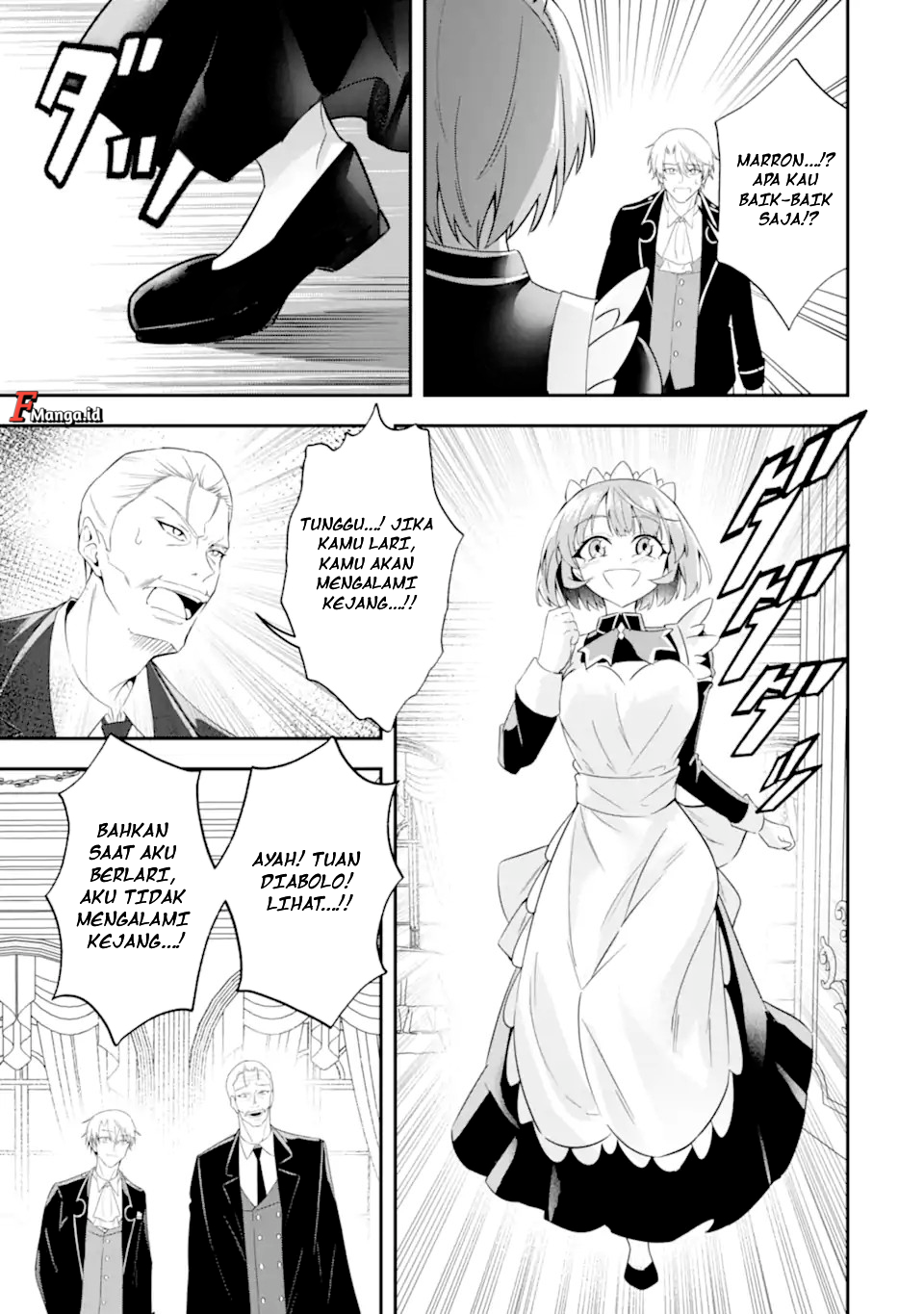 Shokei Flag no Akuyaku Kizoku ni Tensei shita ga, Shinitakunai node Yami Mahou wo Kiwamete Heroine-tachi wo Sukuimasu Chapter 2.2 - halaman 4