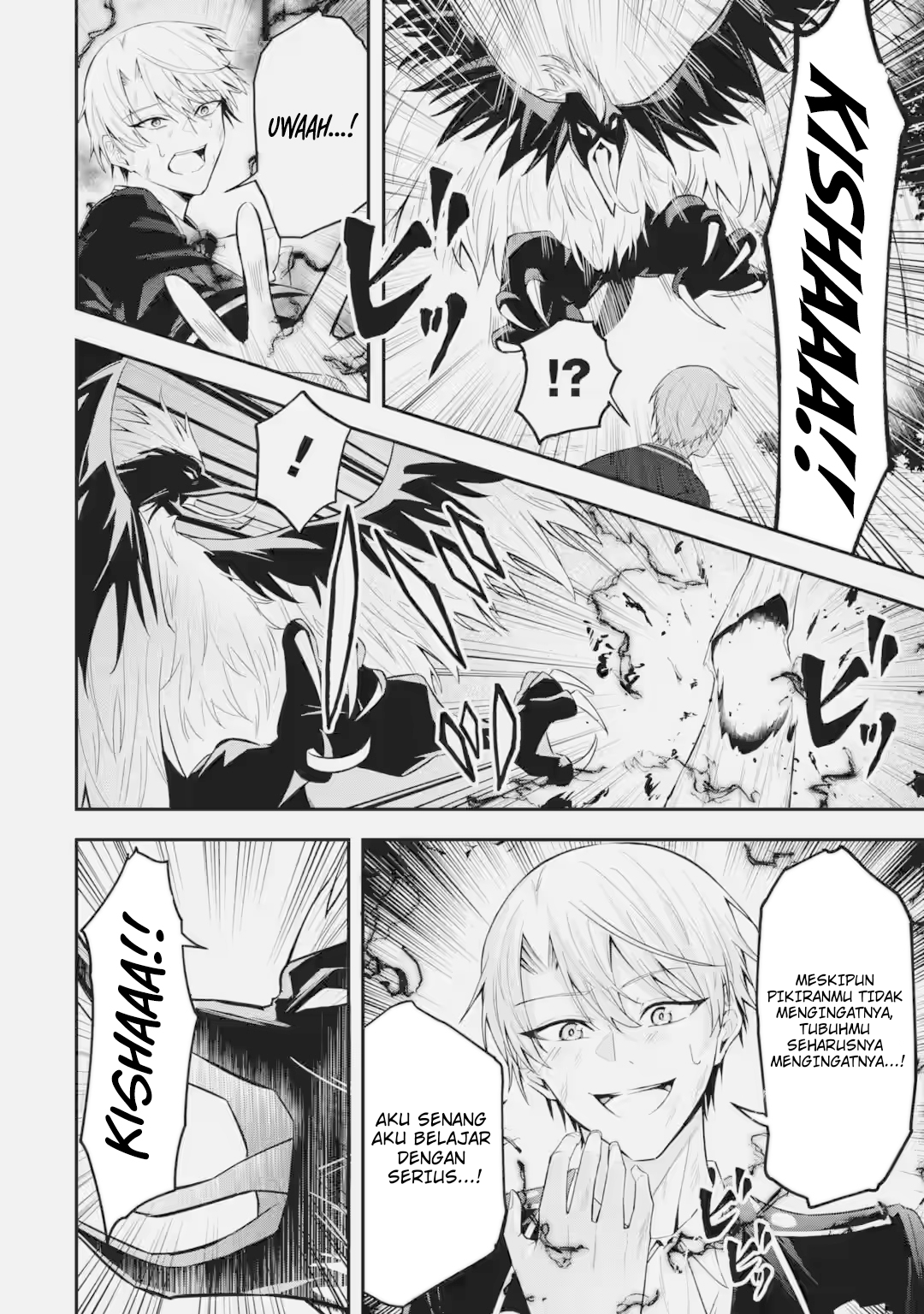 Shokei Flag no Akuyaku Kizoku ni Tensei shita ga, Shinitakunai node Yami Mahou wo Kiwamete Heroine-tachi wo Sukuimasu Chapter 3.1 - halaman 7