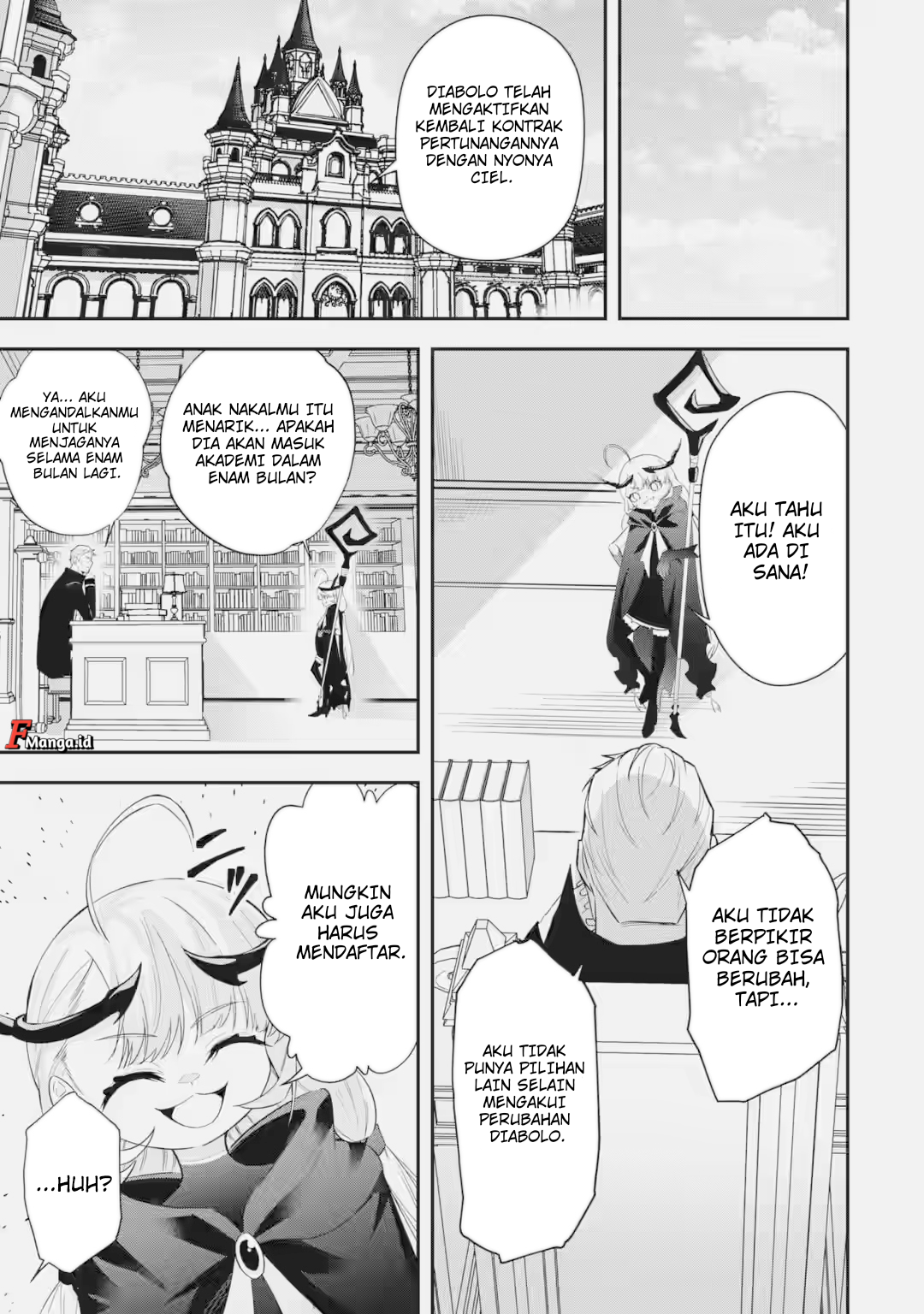 Shokei Flag no Akuyaku Kizoku ni Tensei shita ga, Shinitakunai node Yami Mahou wo Kiwamete Heroine-tachi wo Sukuimasu Chapter 3.3 - halaman 2